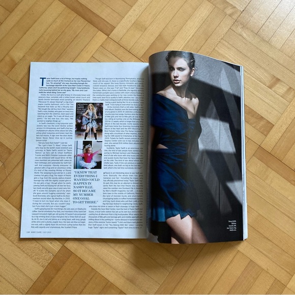 Taylor Swift Marie Claire magazine cover — July 2010 — Rare collectible item 🧡 - Picture 6 of 6